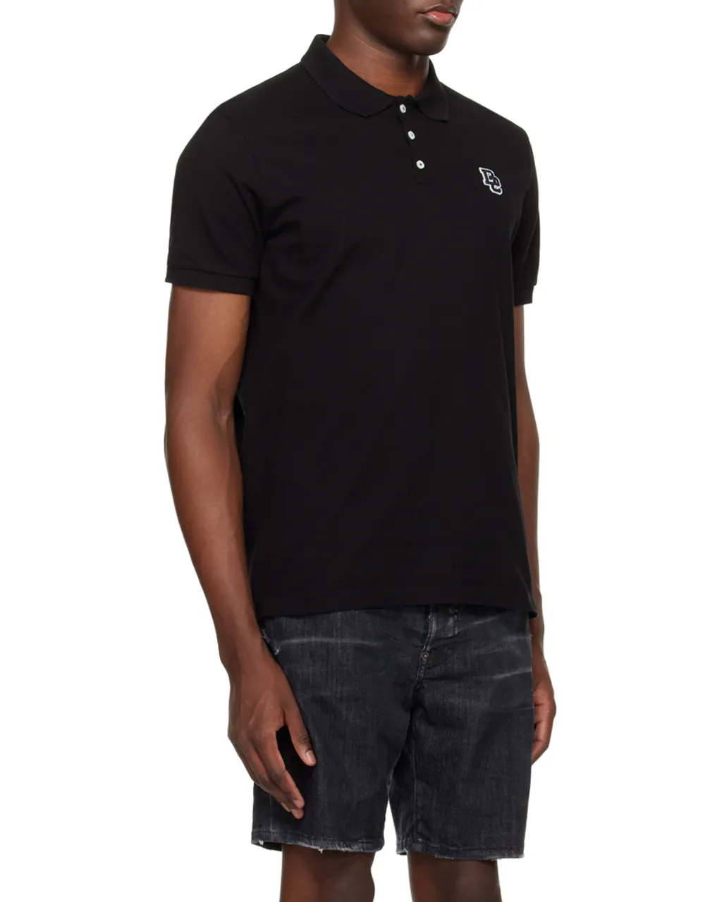 Dsquared2 D2 Logo Patch Polo Shirt