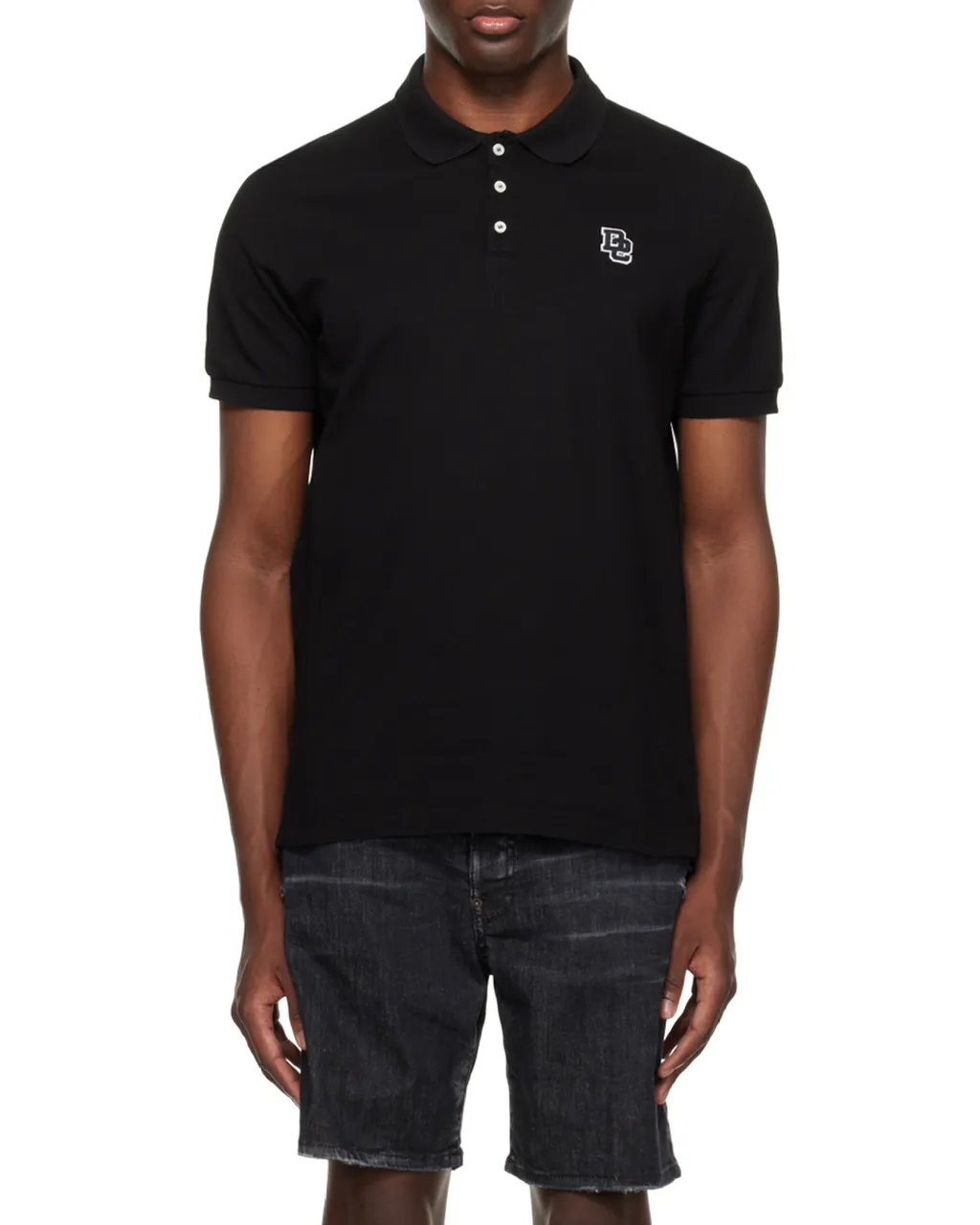 Dsquared2 D2 Logo Patch Polo Shirt