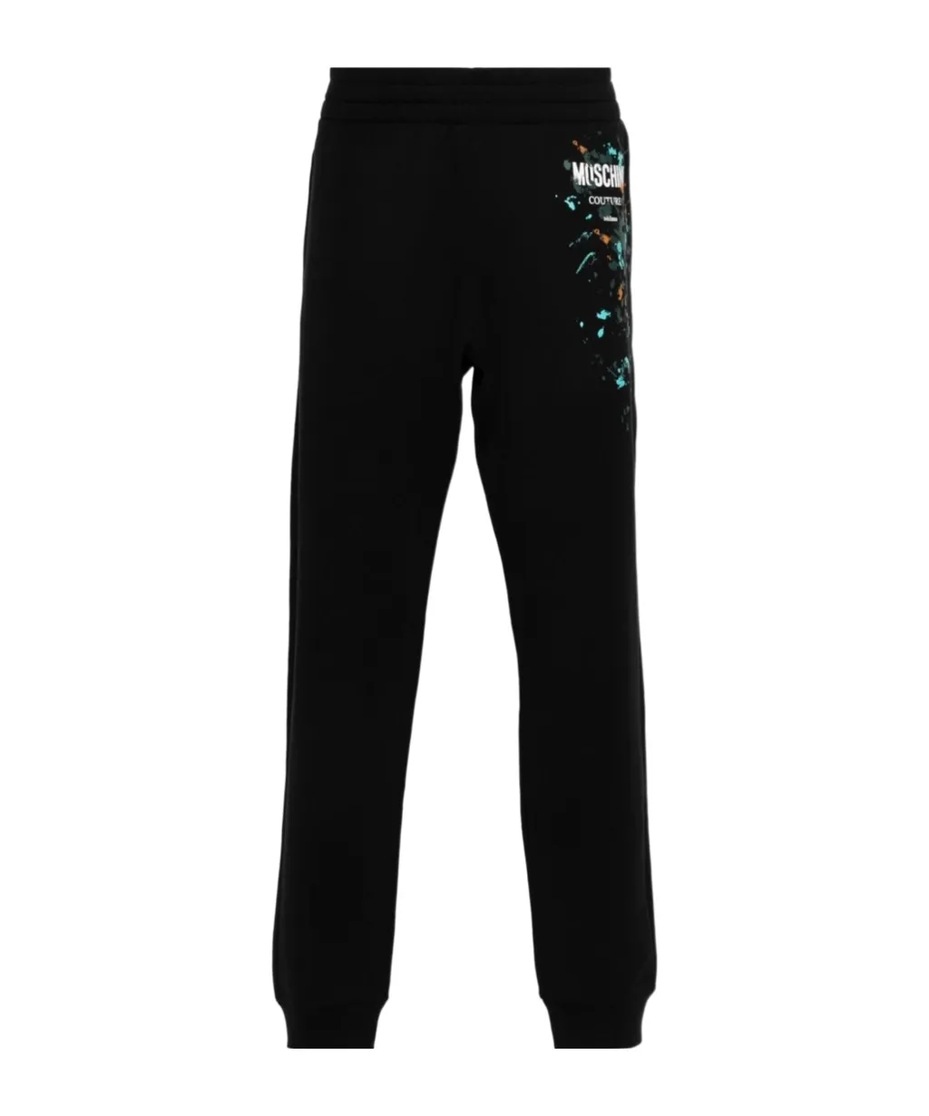 Moschino Logo-Printed Trousers