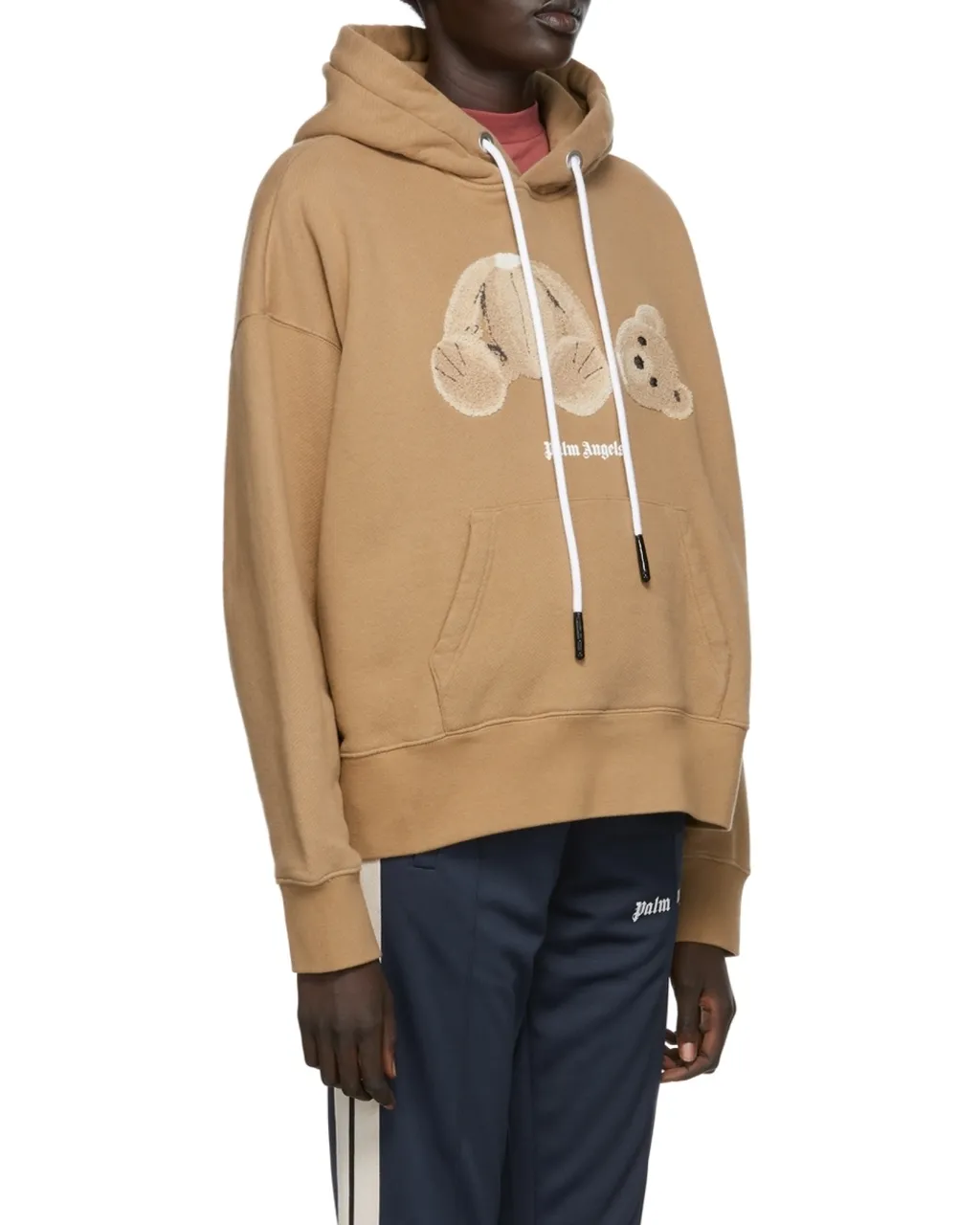 Logo-Print Drawstring Hoodie