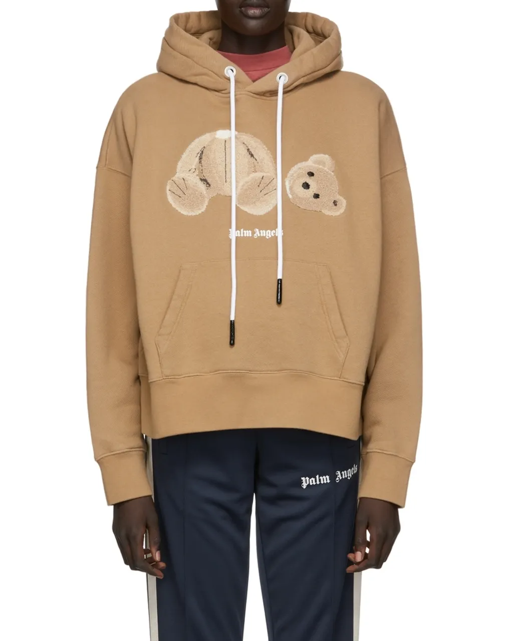 Logo-Print Drawstring Hoodie