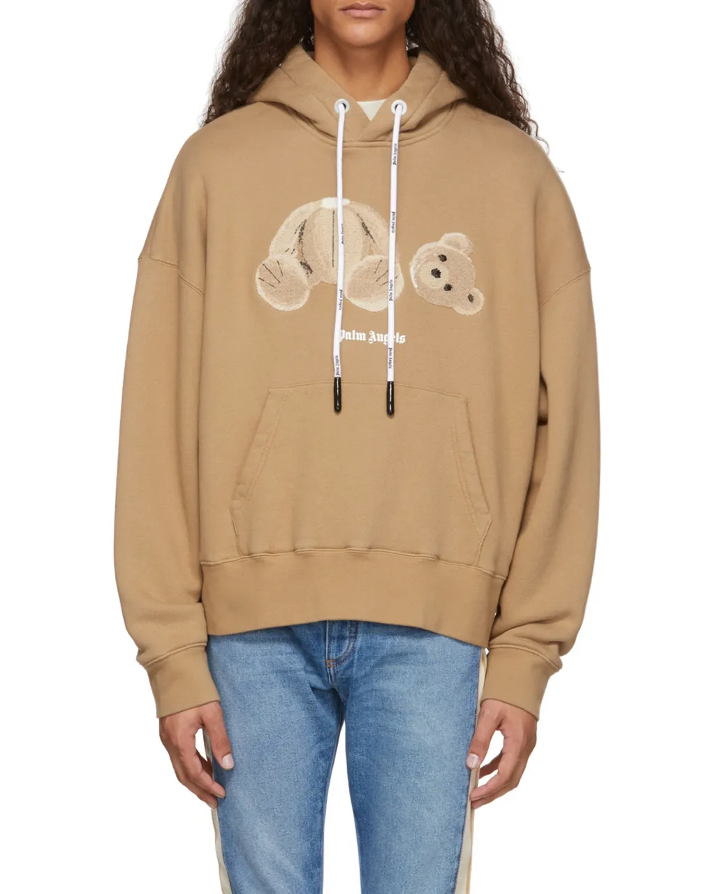 Logo-Print Drawstring Hoodie