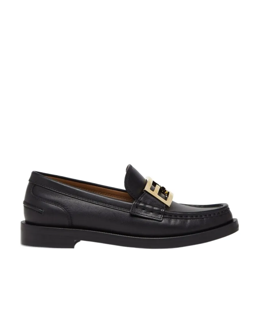 Fendi Baguette Slip-On Loafers