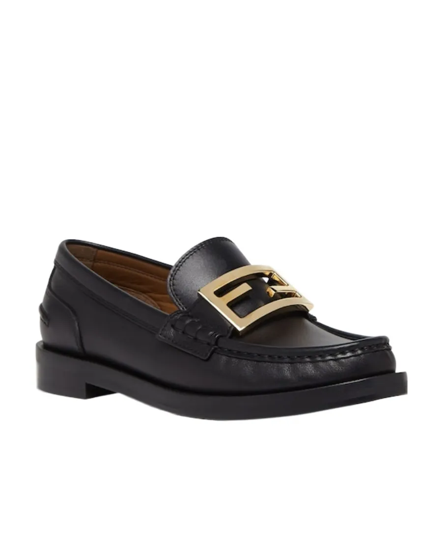 Fendi Baguette Slip-On Loafers