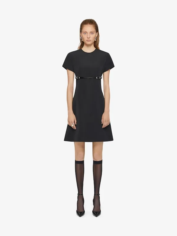Givenchy Voyou Short-Sleeved Midi Dress