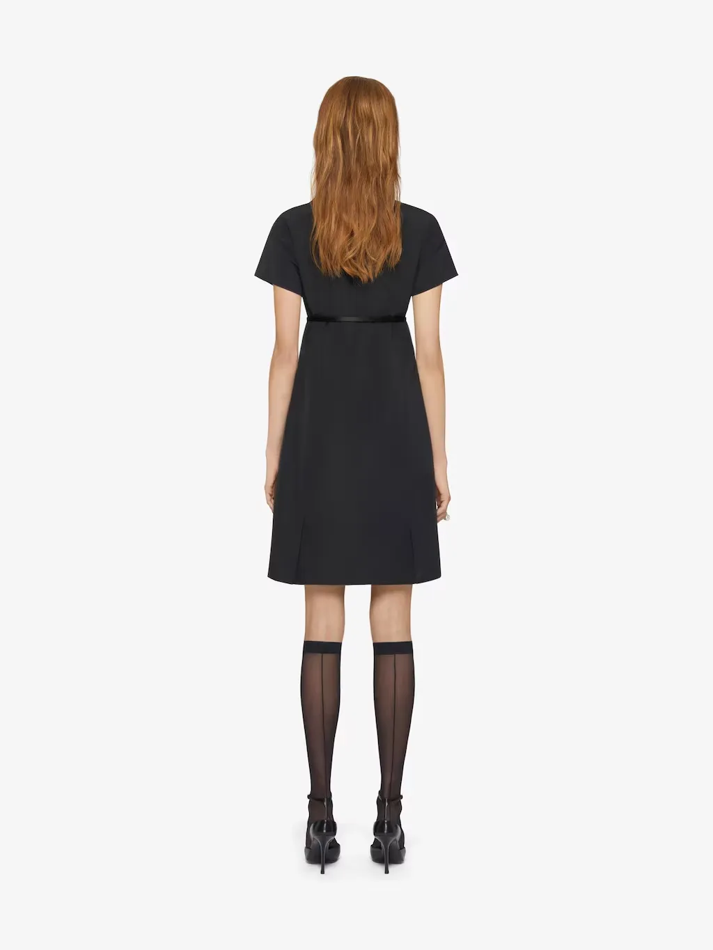 Givenchy Voyou Short-Sleeved Midi Dress