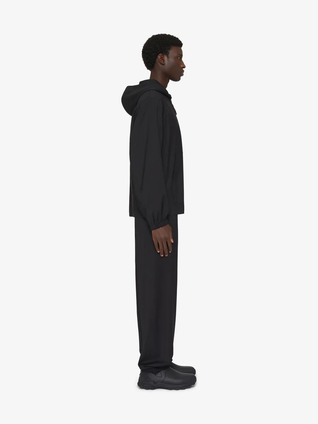 Givenchy 4G Plaque Zip-Up Hoodie