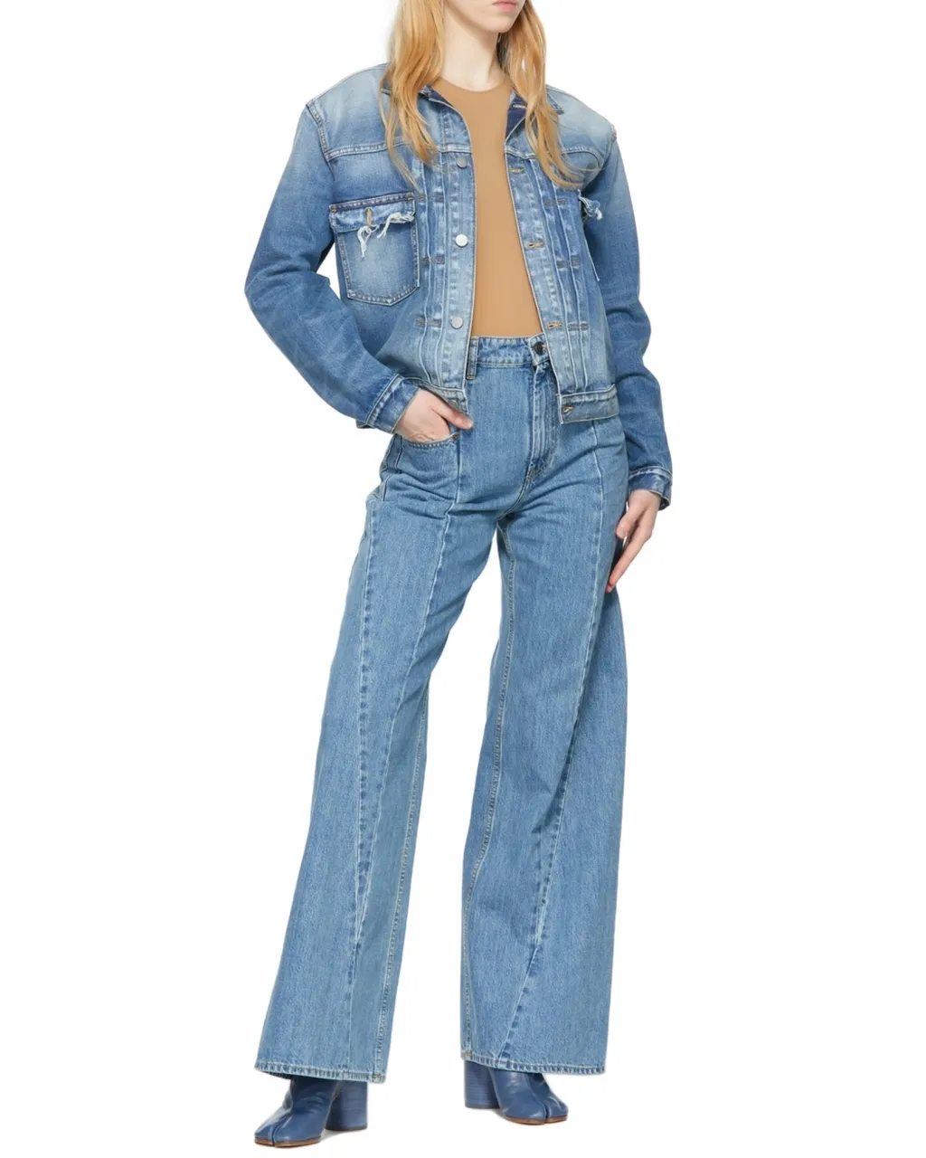 Maison Margiela DÉCortiqué Flared Jeans
