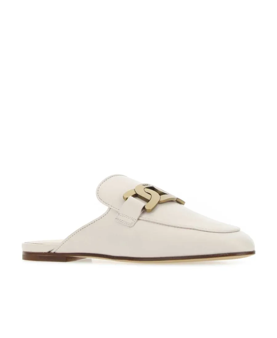 Tod's Chain Detailed Mules