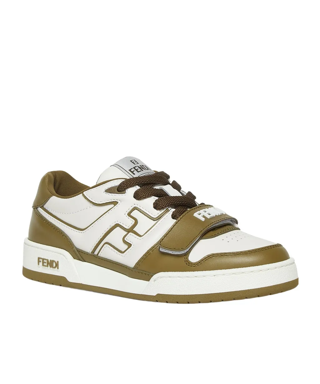 Fendi Match Low-Top Sneakers