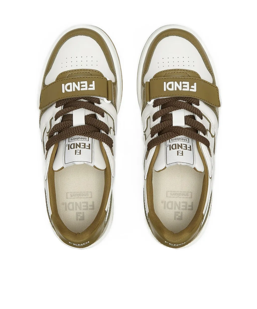 Fendi Match Low-Top Sneakers