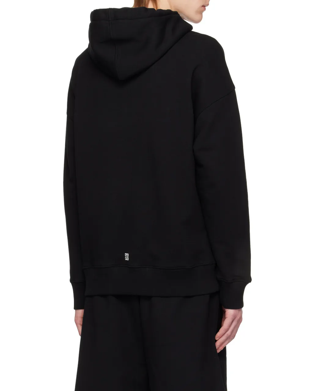 Givenchy Logo Printed Drawstring Hoodie