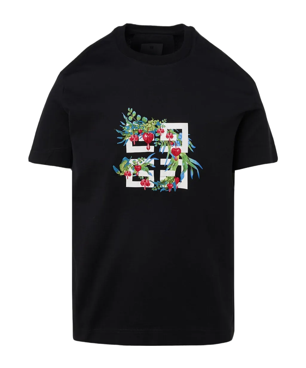 Givenchy Logo Printed Crewneck T-Shirt