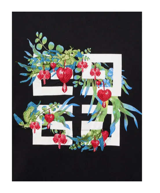 Givenchy Logo Printed Crewneck T-Shirt