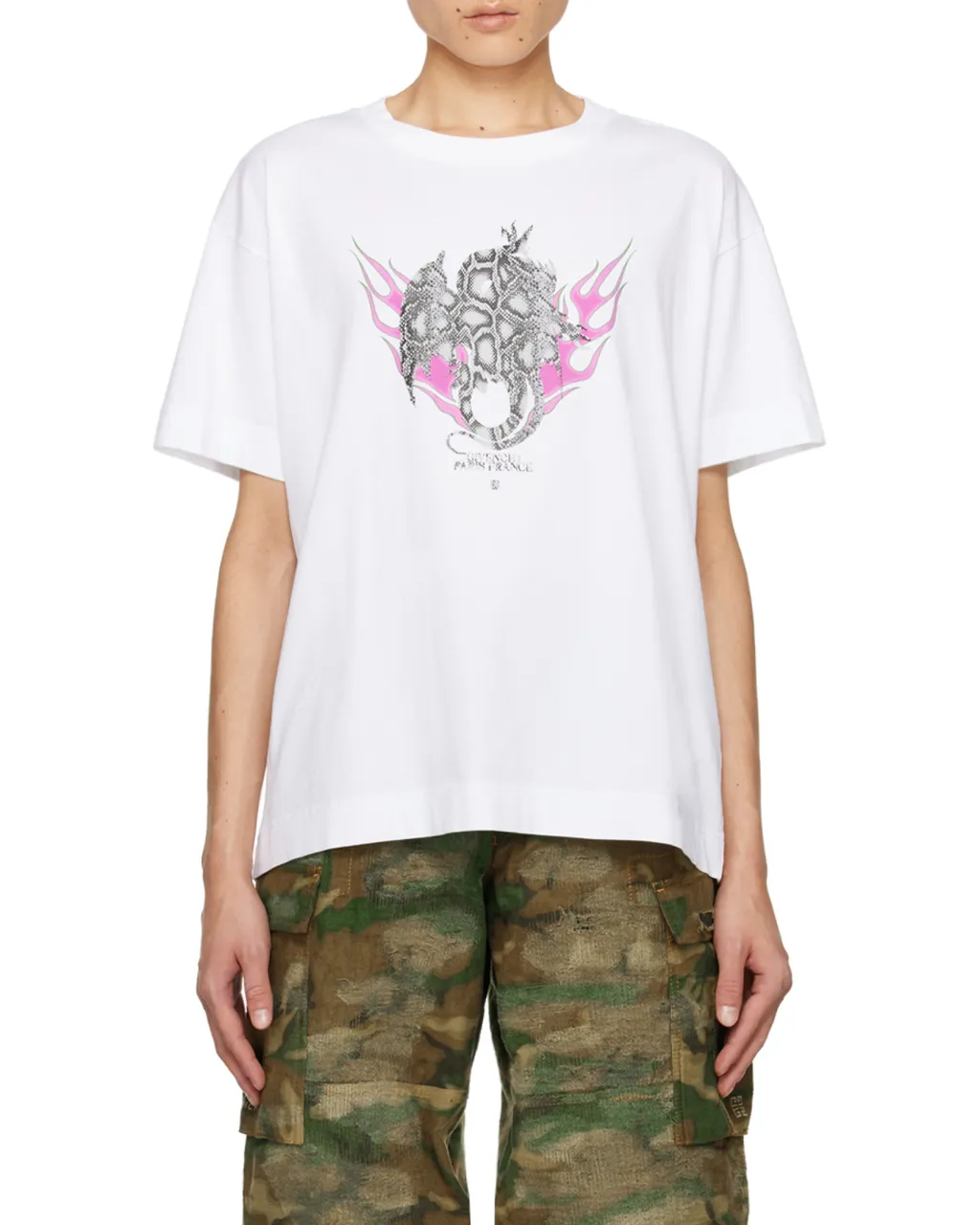 Givenchy Logo Printed Crewneck T-Shirt