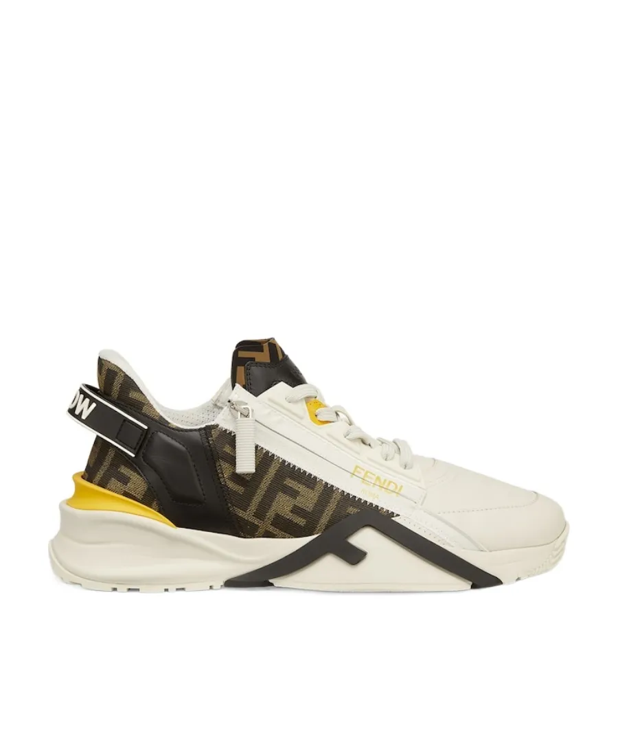 Fendi Flow Color-Block Low-Top Sneakers