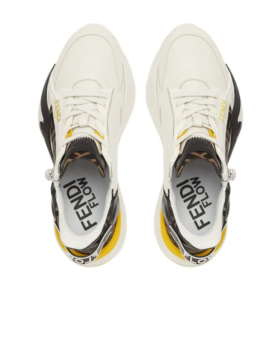 Fendi Flow Color-Block Low-Top Sneakers