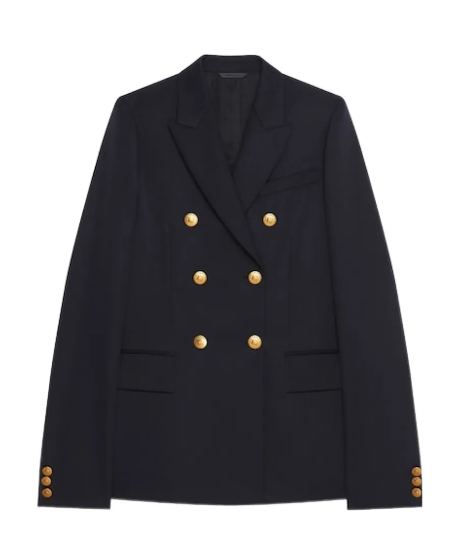 Givenchy Double-Breasted Long-Sleeved Blazer
