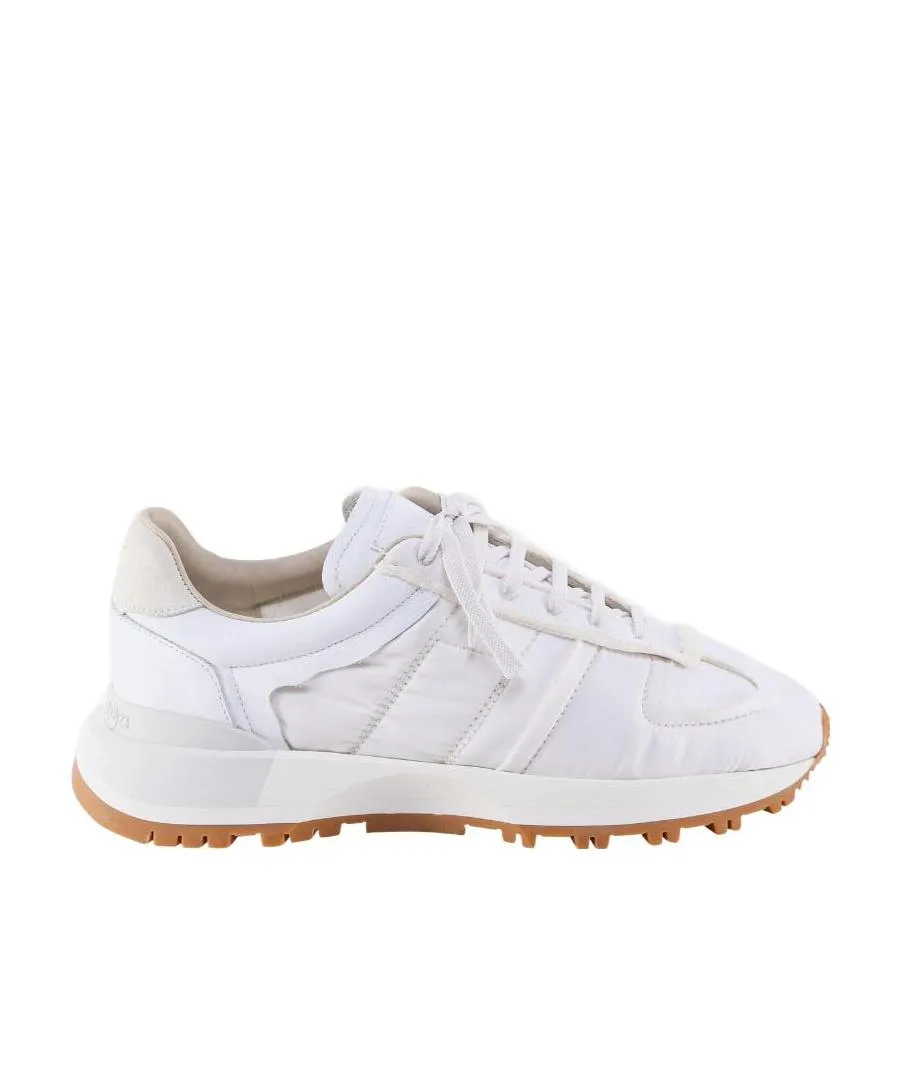 Maison Margiela Panelled Lace-Up Sneakers