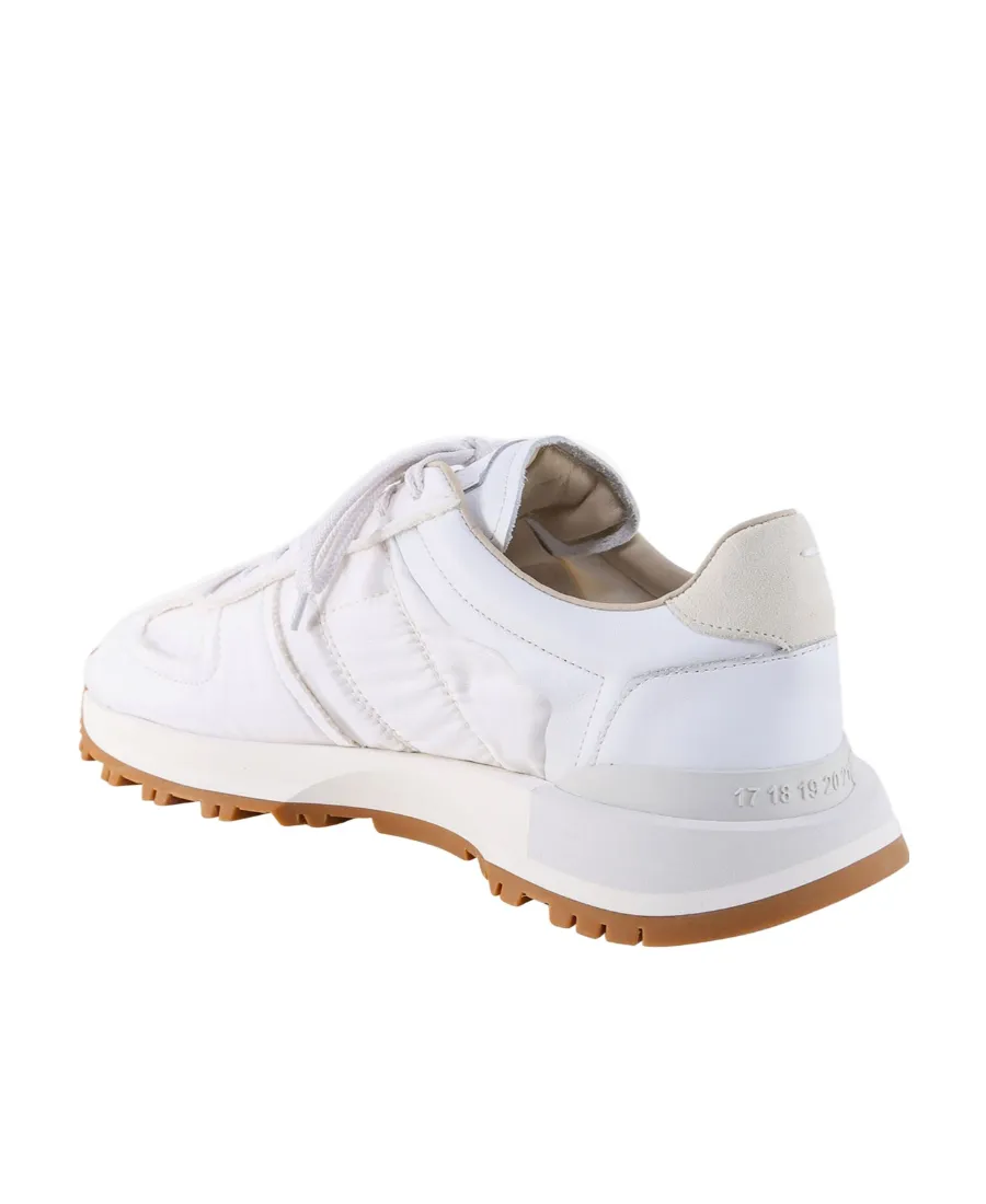 Maison Margiela Panelled Lace-Up Sneakers