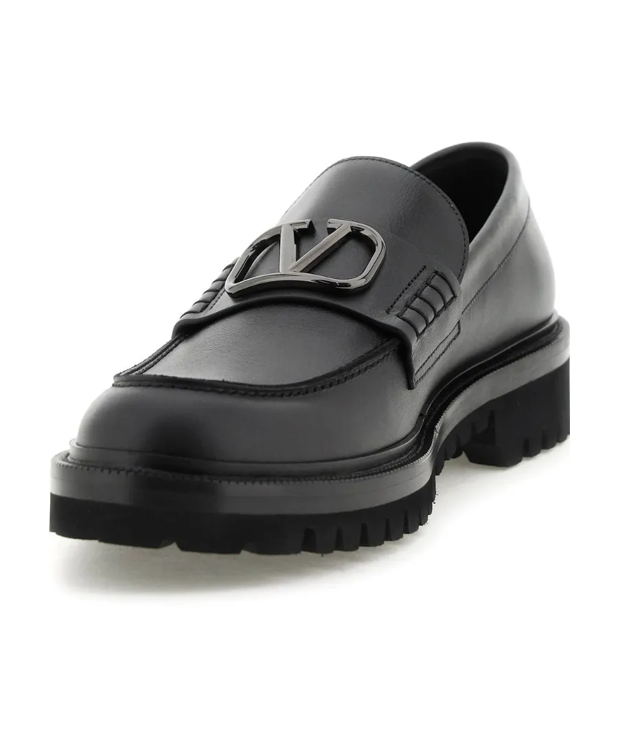 Valentino Vlogo Signature Slip-On Loafers