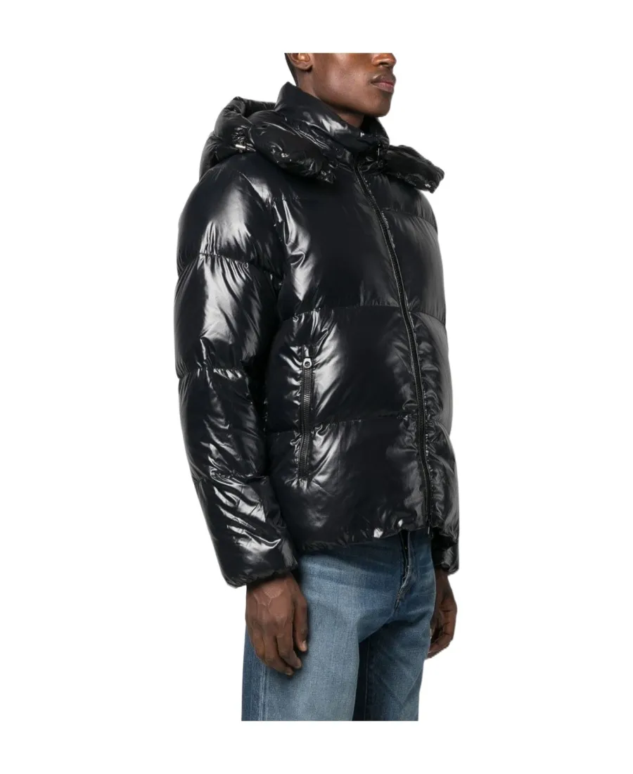 Logo-Patch Padded Jacket