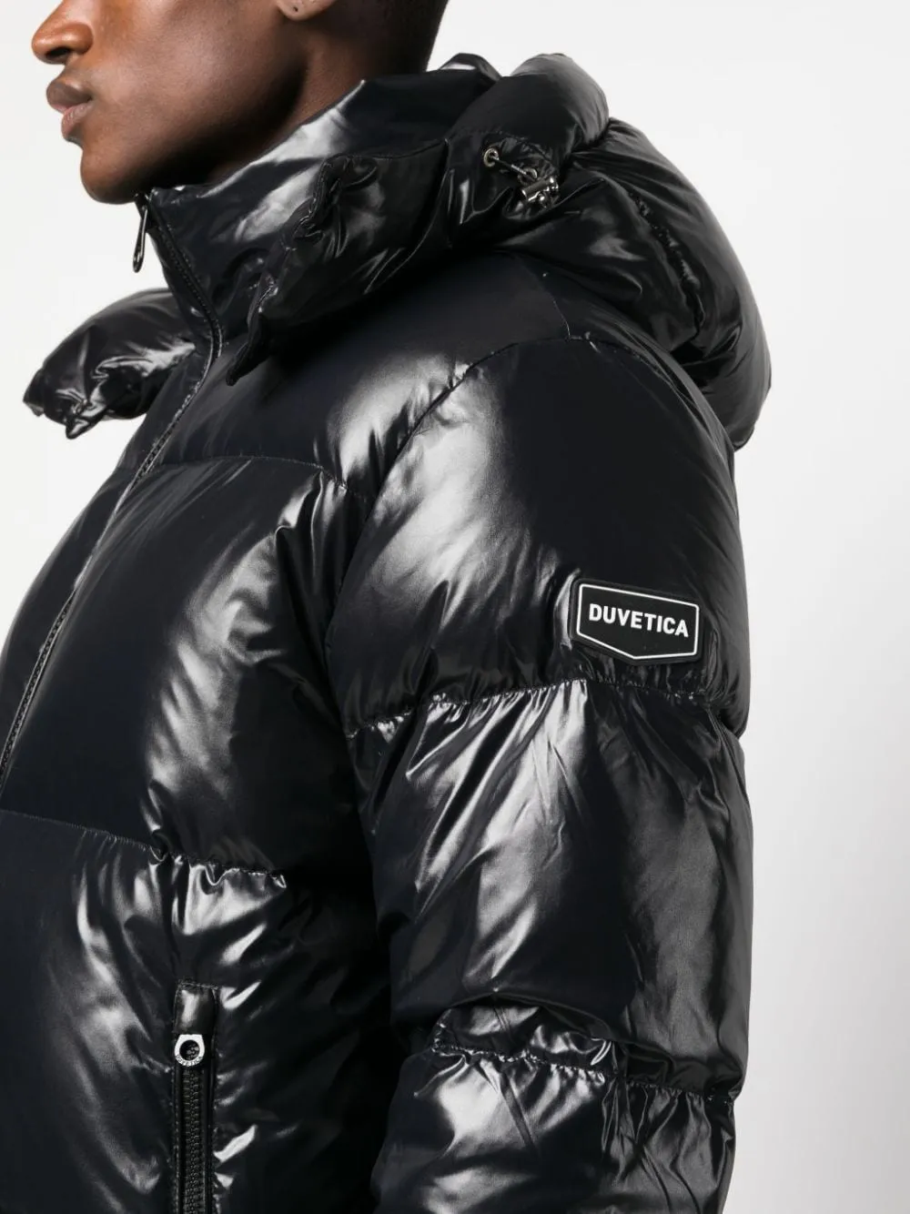 Logo-Patch Padded Jacket