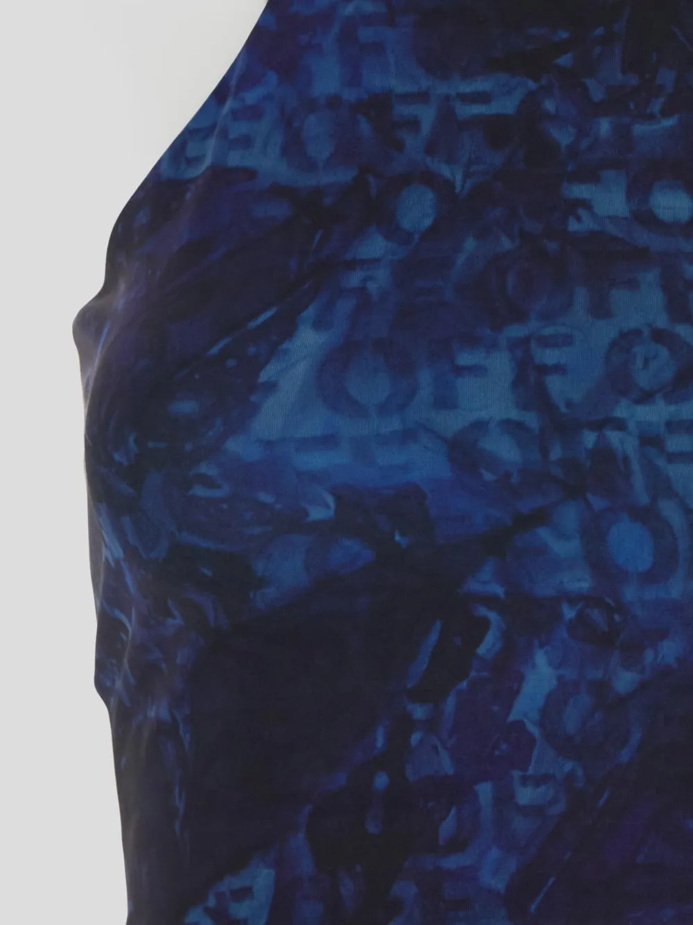 Off-White All-Over Printed Sleeveless Top