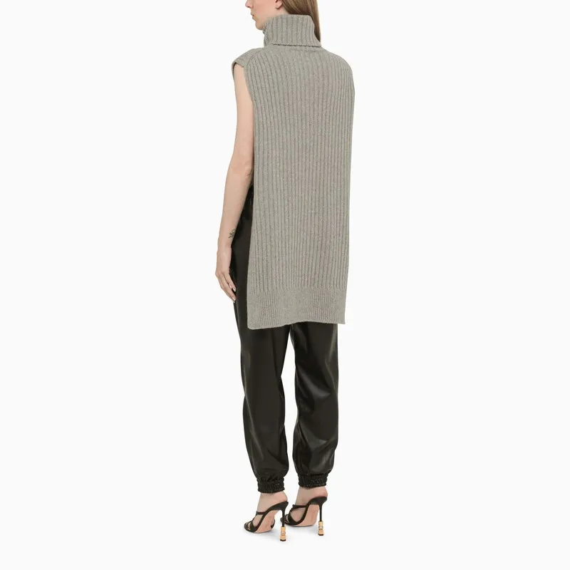 Stella Mccartney Asymmetric Hem Knitted Sleeveless Top