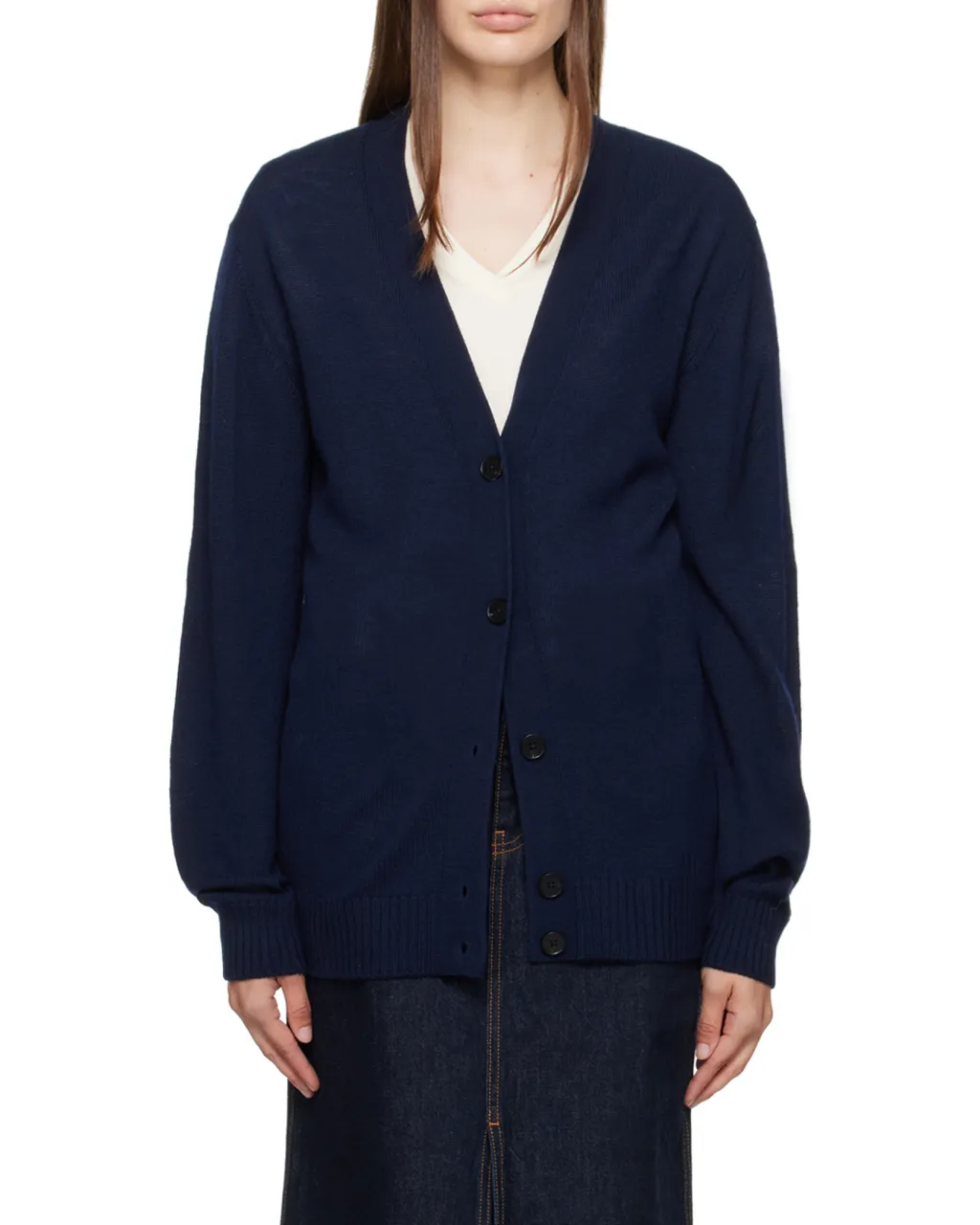 Jil Sander+ V-Neck Buttoned Cardigan