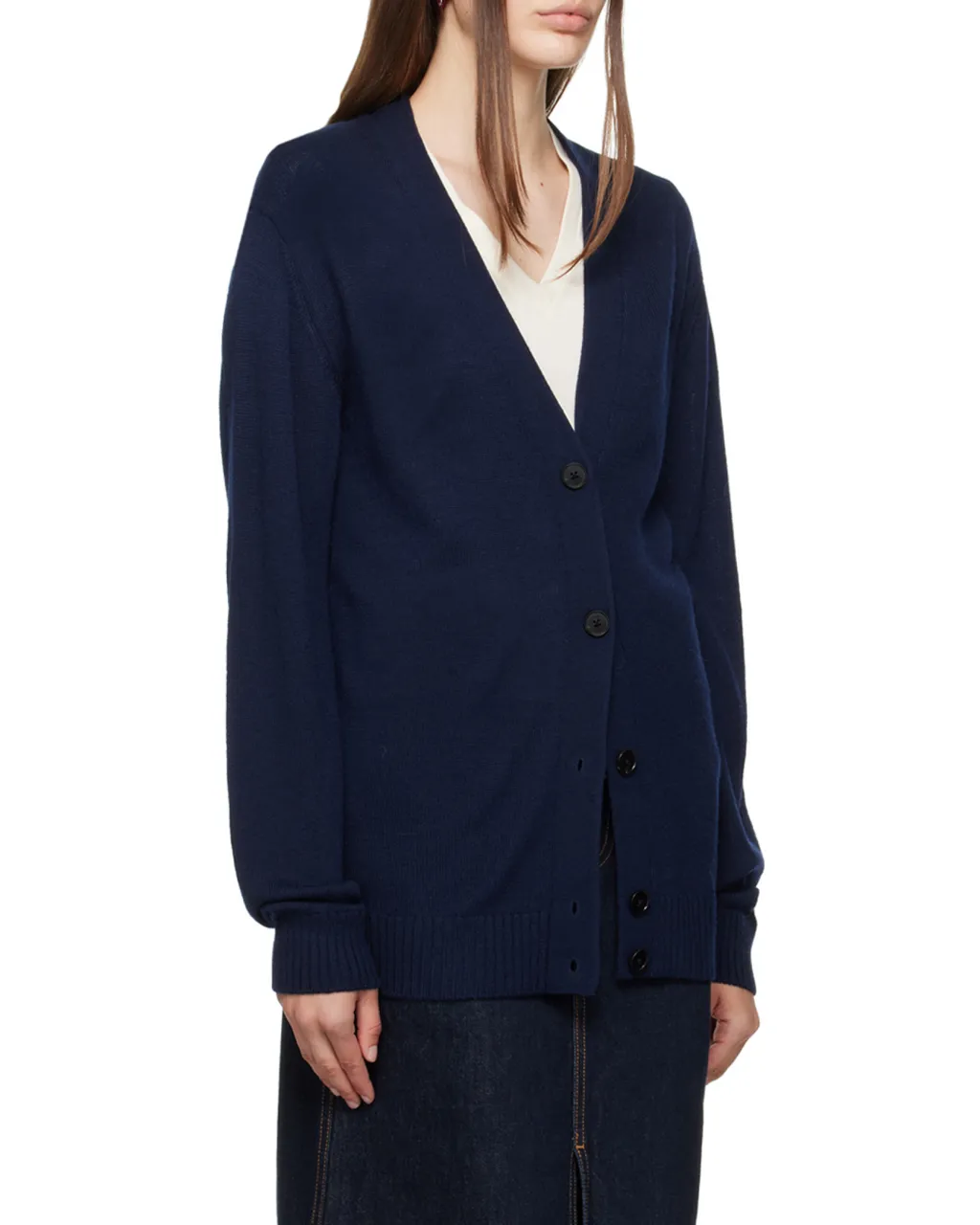 Jil Sander+ V-Neck Buttoned Cardigan