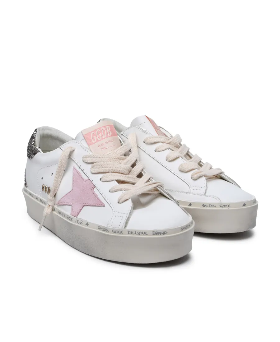 Golden Goose Deluxe Brand Hi-Star Glittered Sneakers