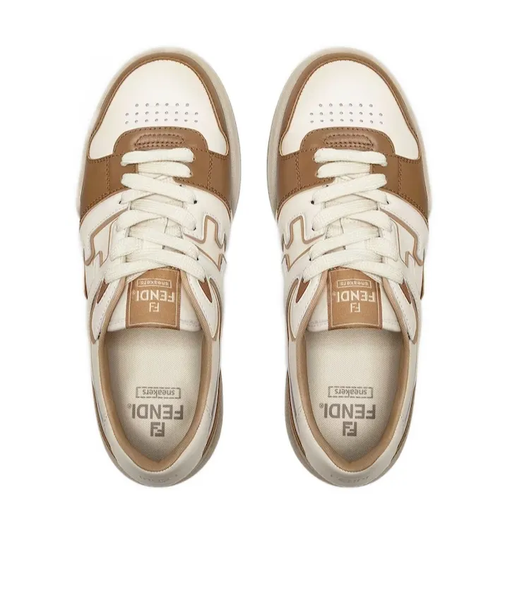 Fendi Match Low-Top Sneakers