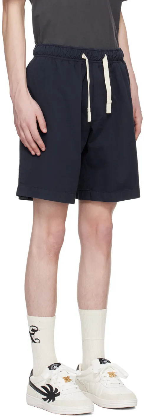 Palm Angels Logo-Embroidered Drawstring Bermuda Shorts