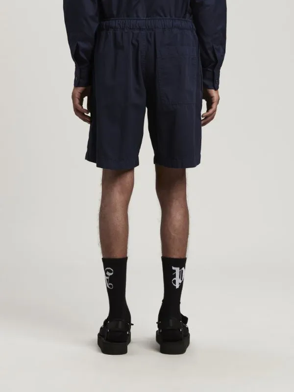 Palm Angels Logo-Embroidered Drawstring Bermuda Shorts
