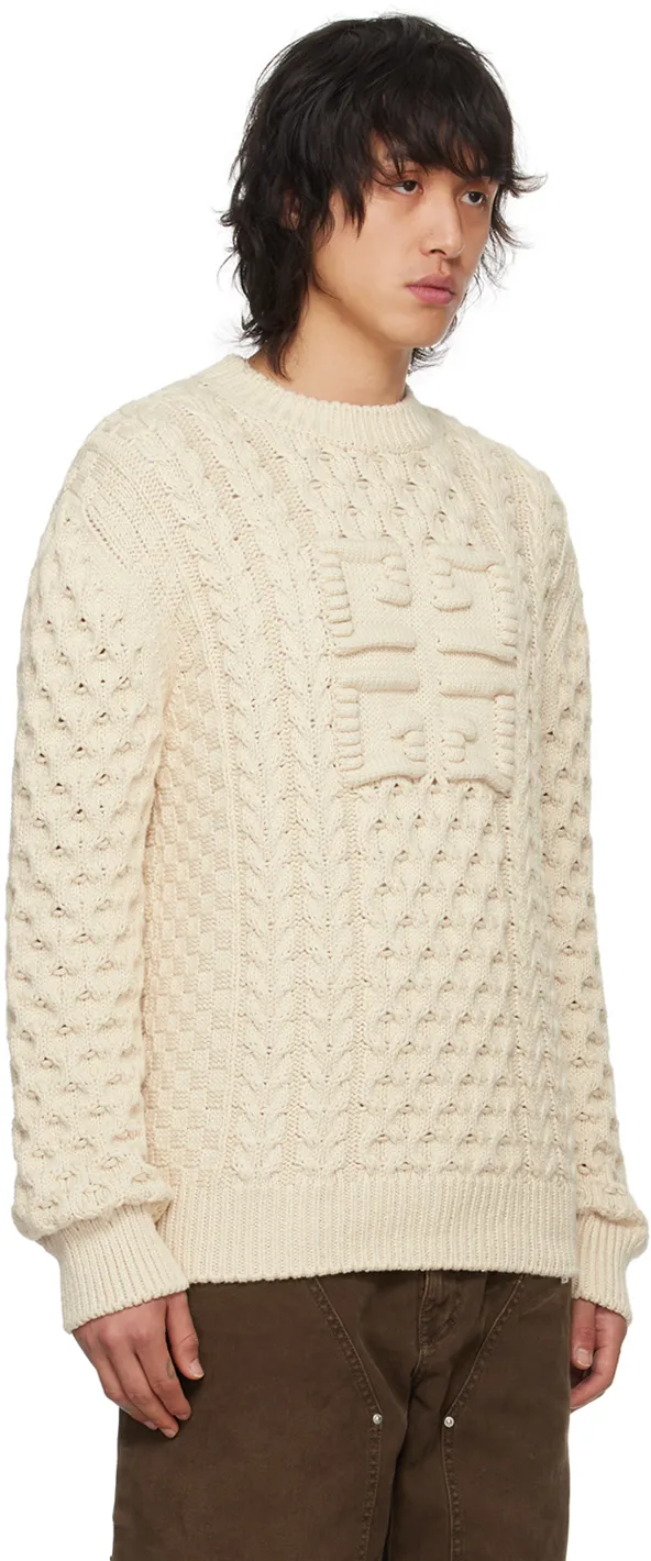 Givenchy 4G Cable-Knit Jumper