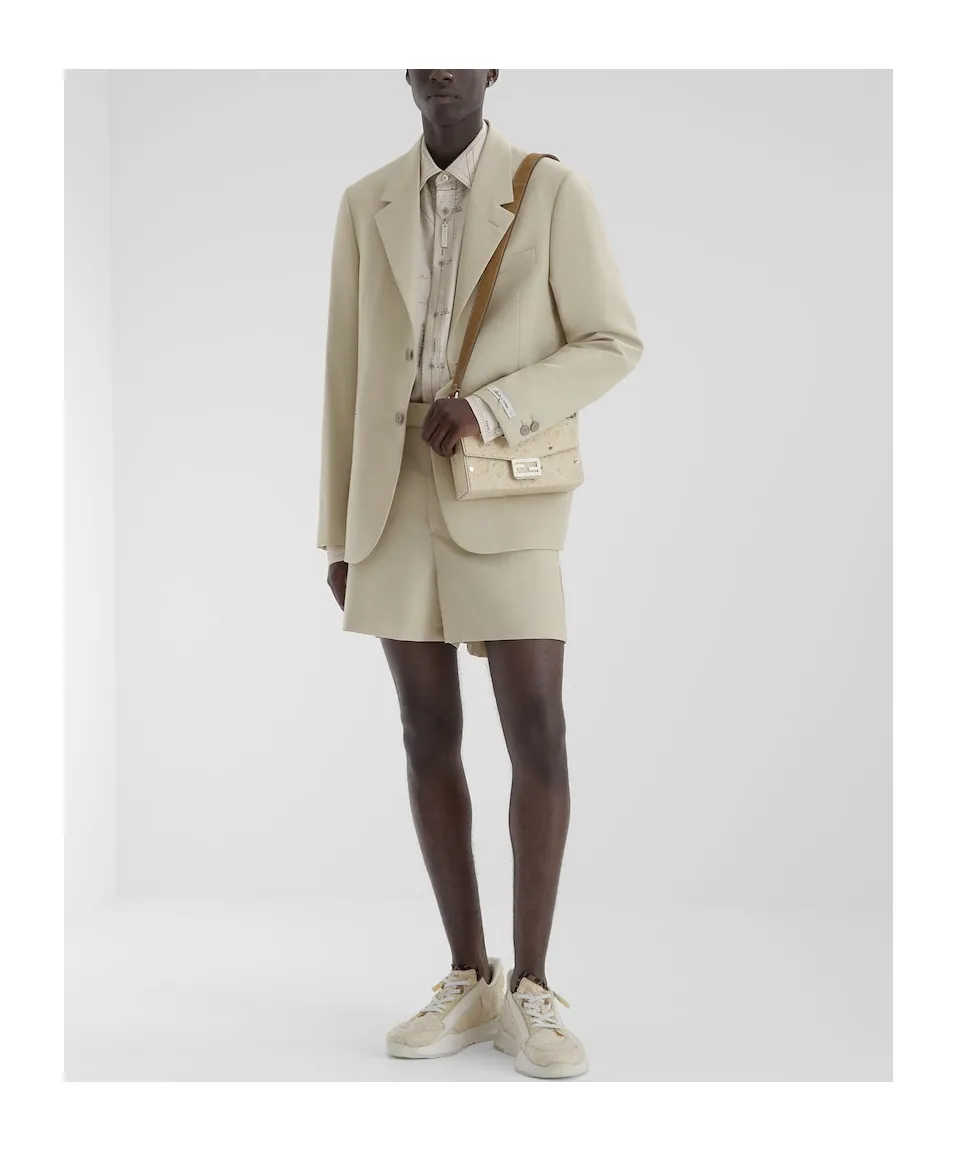 Fendi Single Breasted Tailored Blazer