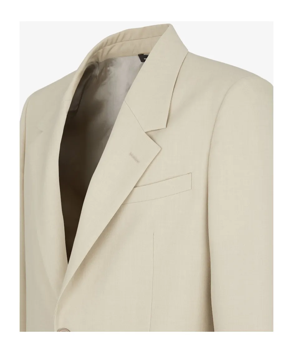 Fendi Single Breasted Tailored Blazer