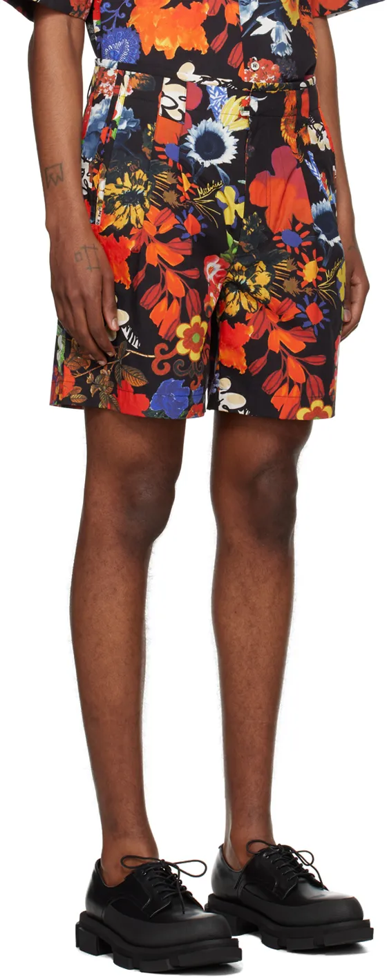 Moschino Floral-Printed Shorts