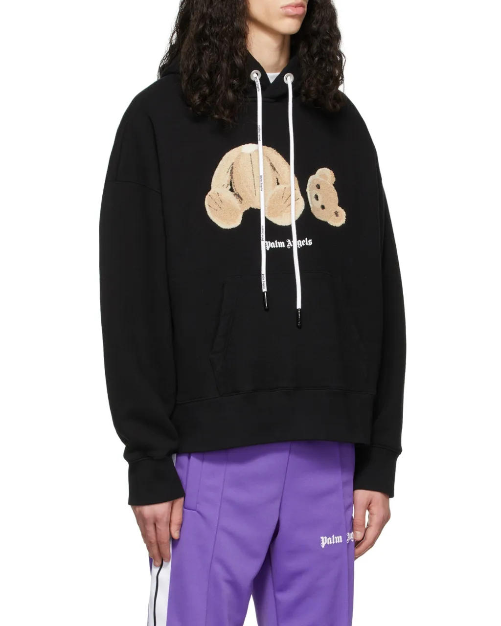 Bear-Motif Hoodie