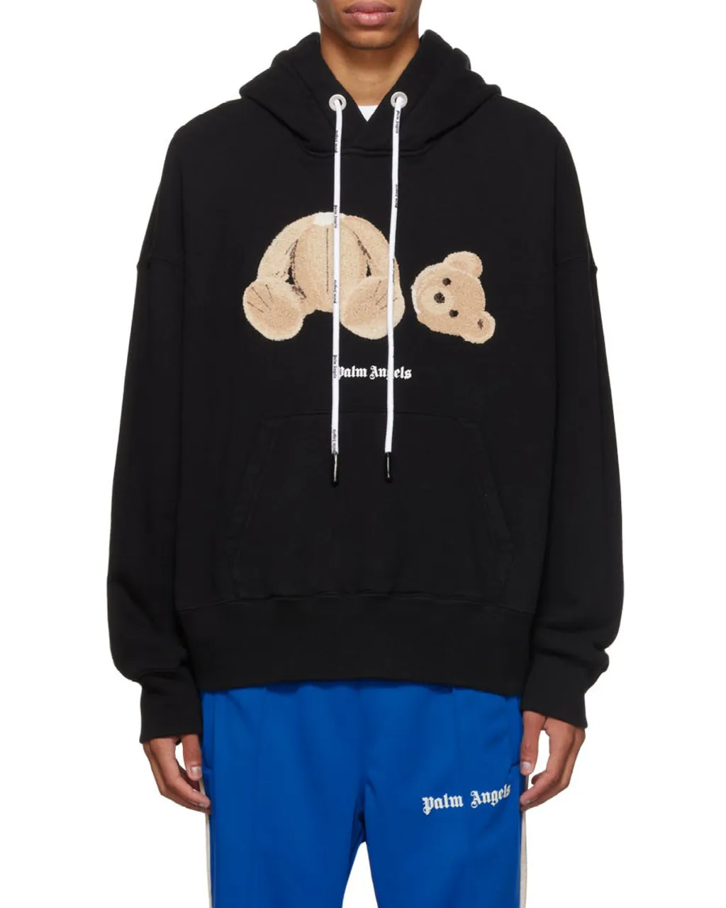 Bear-Motif Hoodie