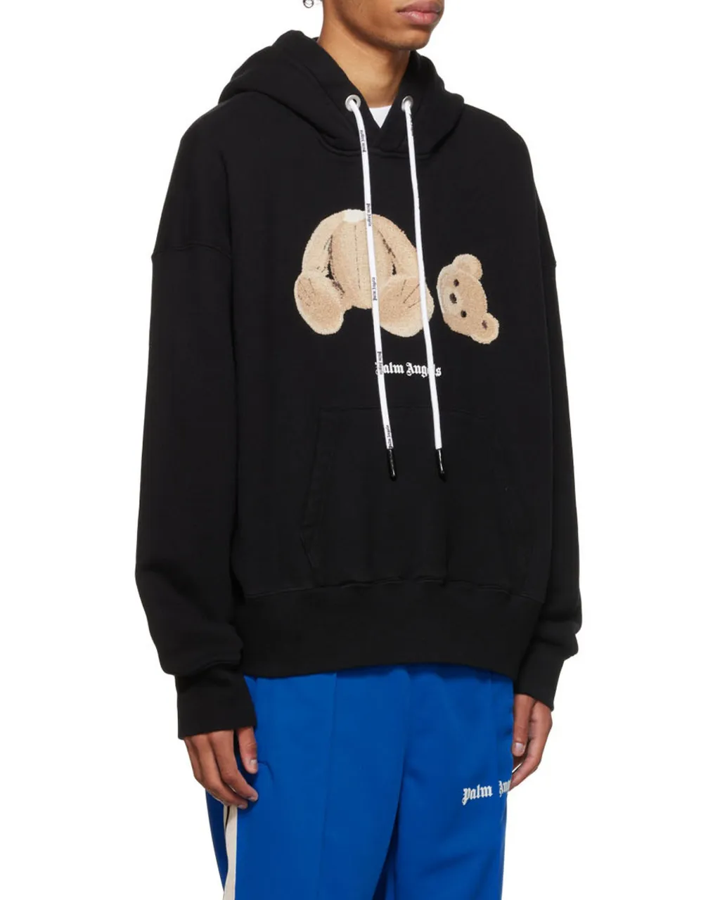 Bear-Motif Hoodie