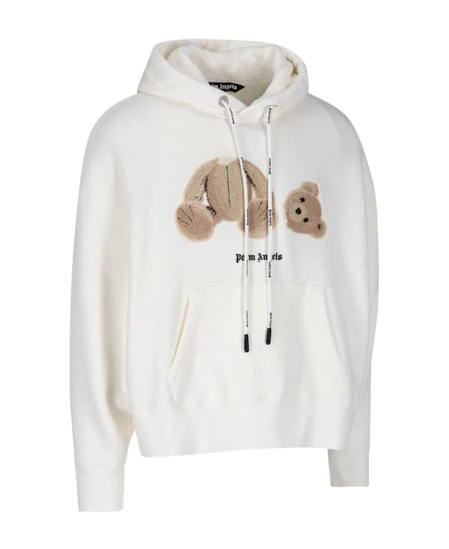 Bear-Print Hoodie