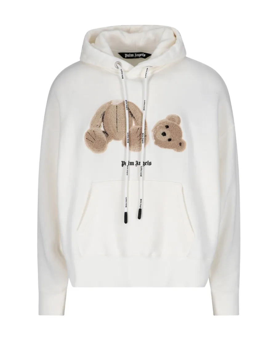 Bear-Print Hoodie