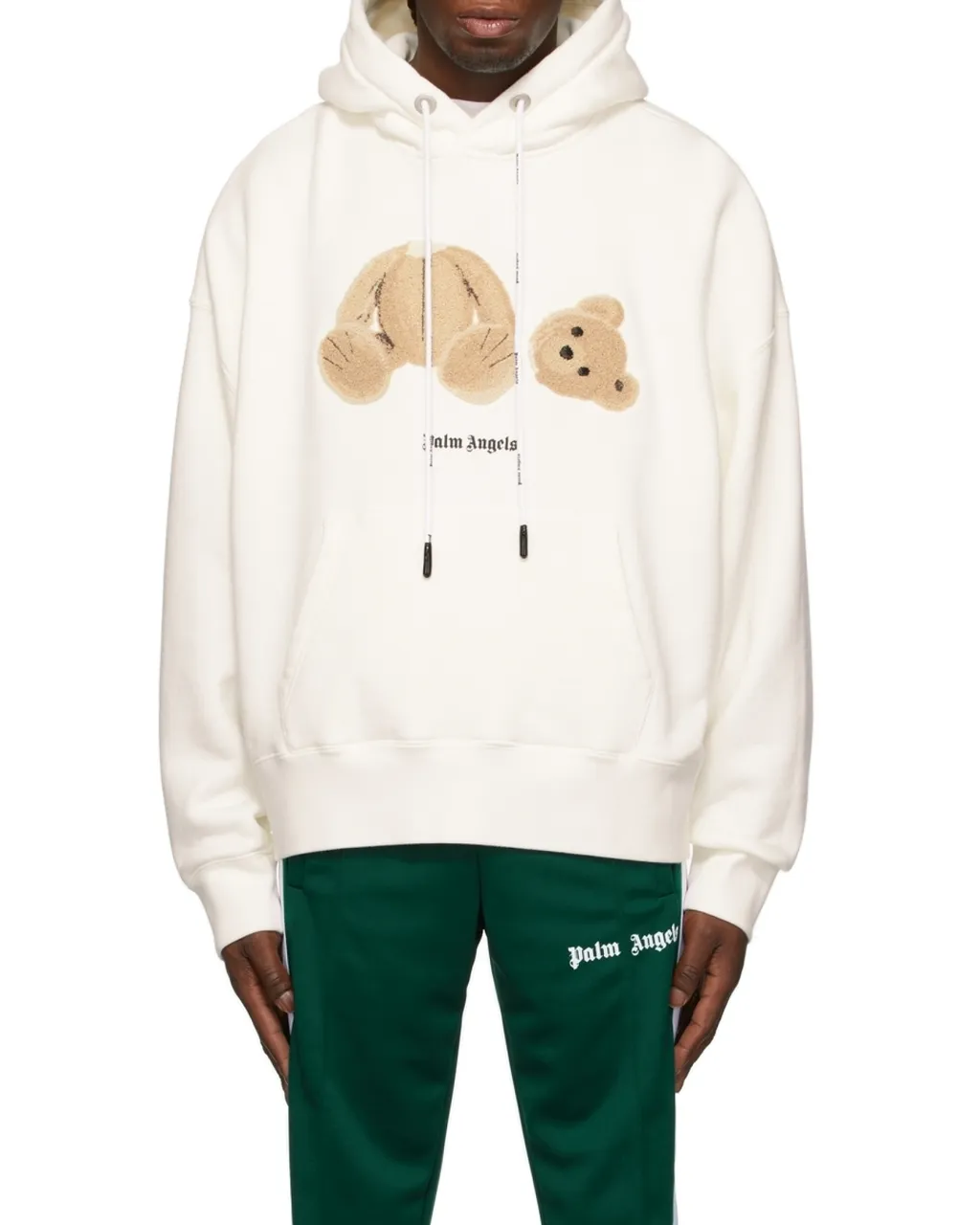 Bear-Print Hoodie