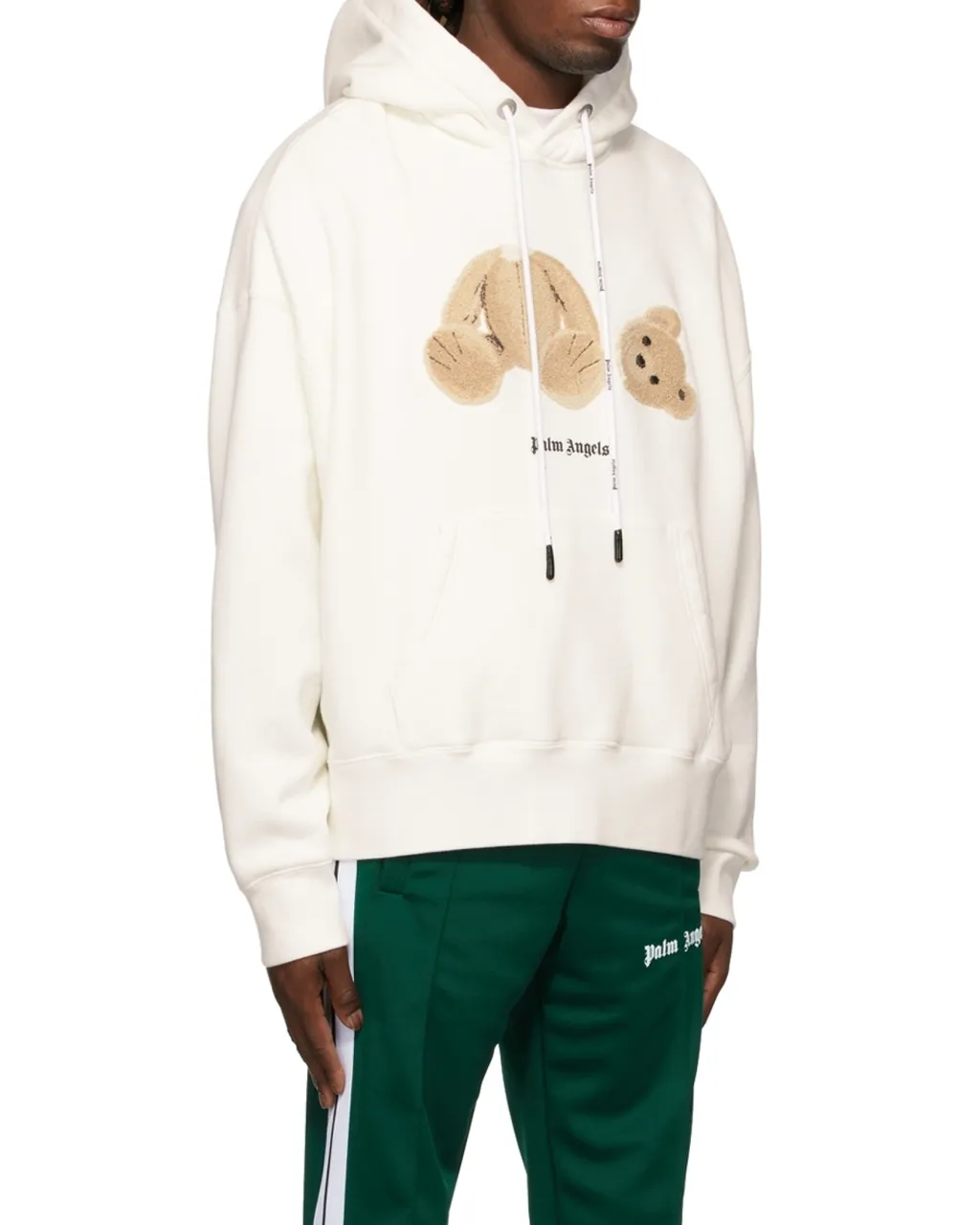 Bear-Print Hoodie