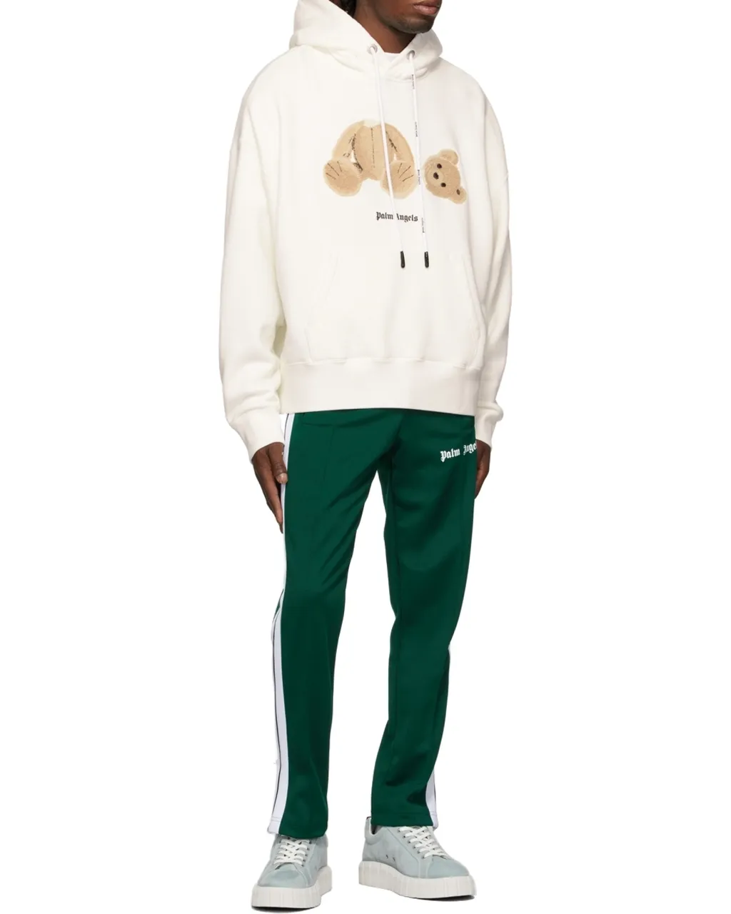 Bear-Print Hoodie