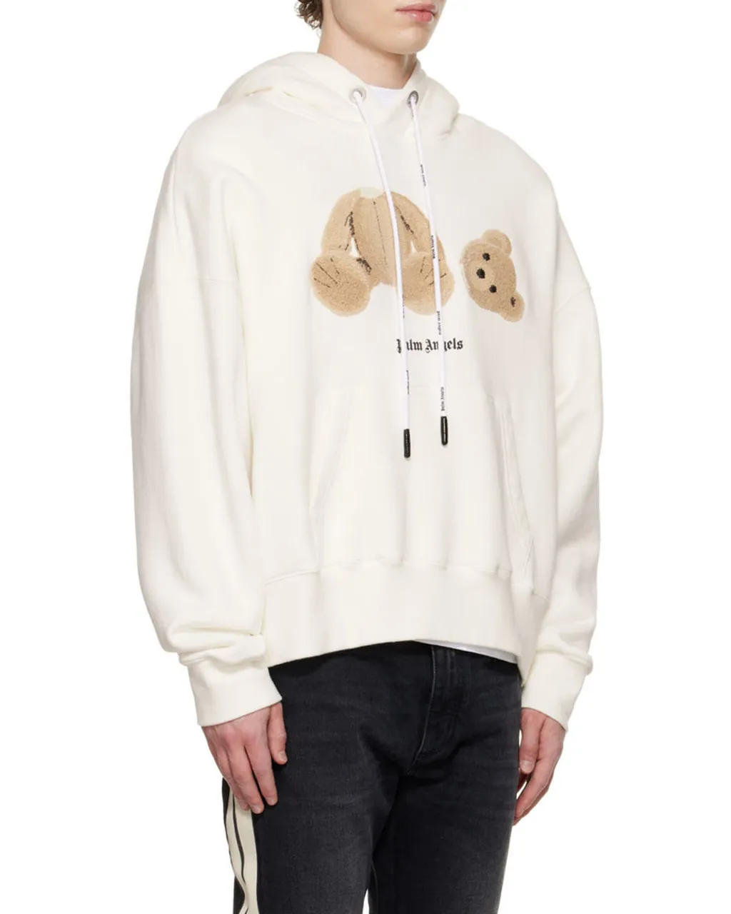 Bear-Print Hoodie