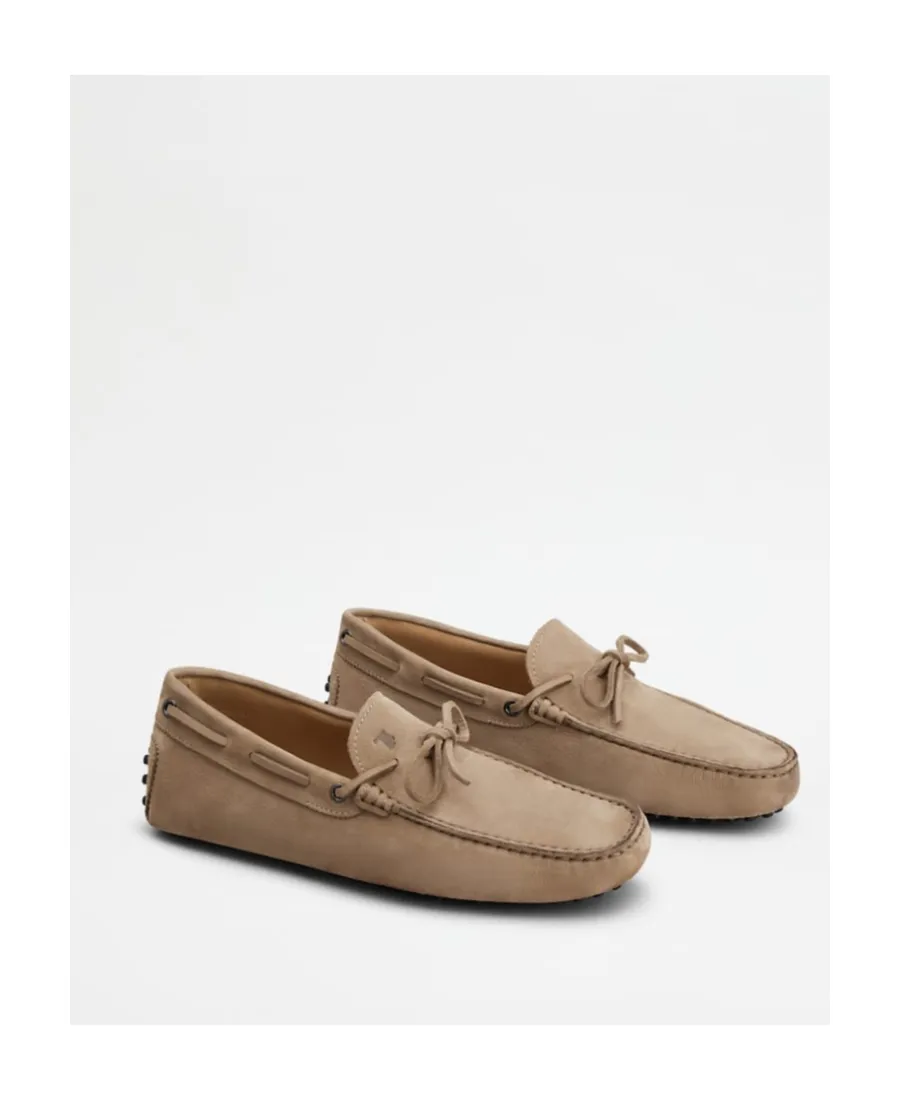 Tod's Round Toe Slip-On Loafers
