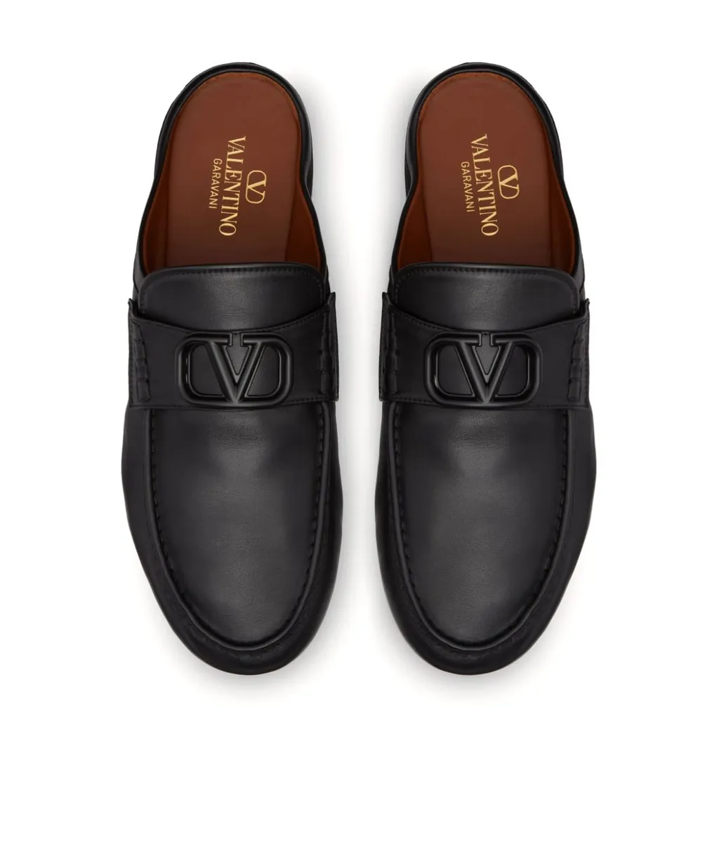 Valentino Vlogo Signature Slip-On Slippers